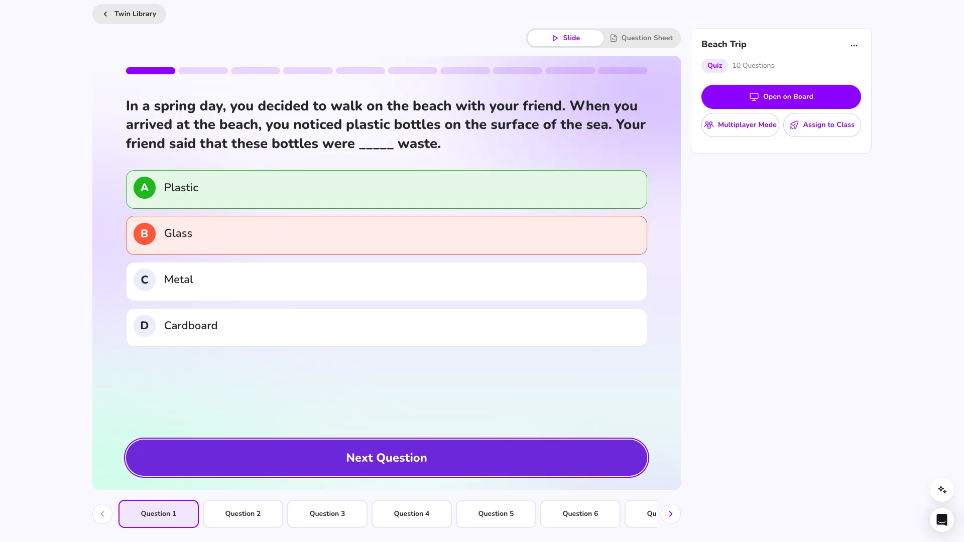 app.twinscience.com — 1/6