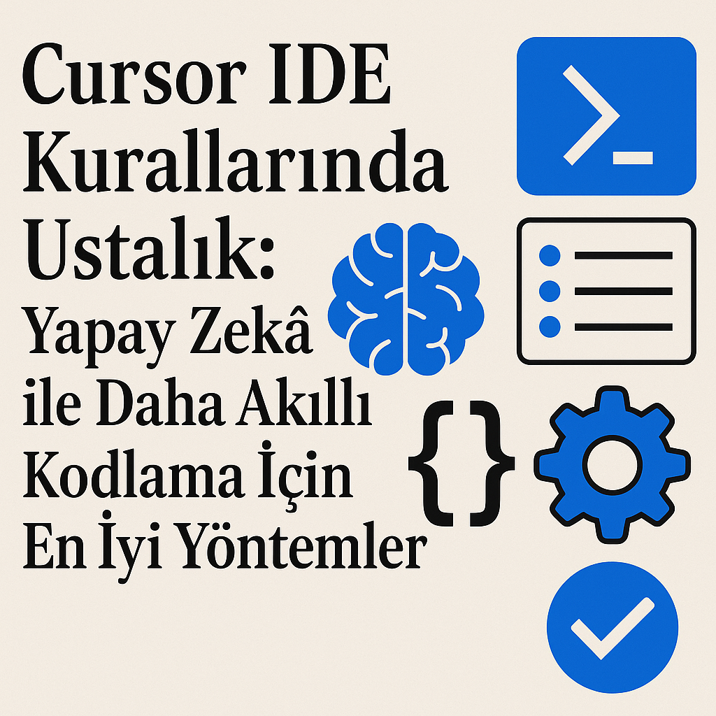 Cursor IDE Kurallarında Ustalık: Yapay Zekâ ile Daha Akıllı Kodlama İçin En İyi Yöntemler